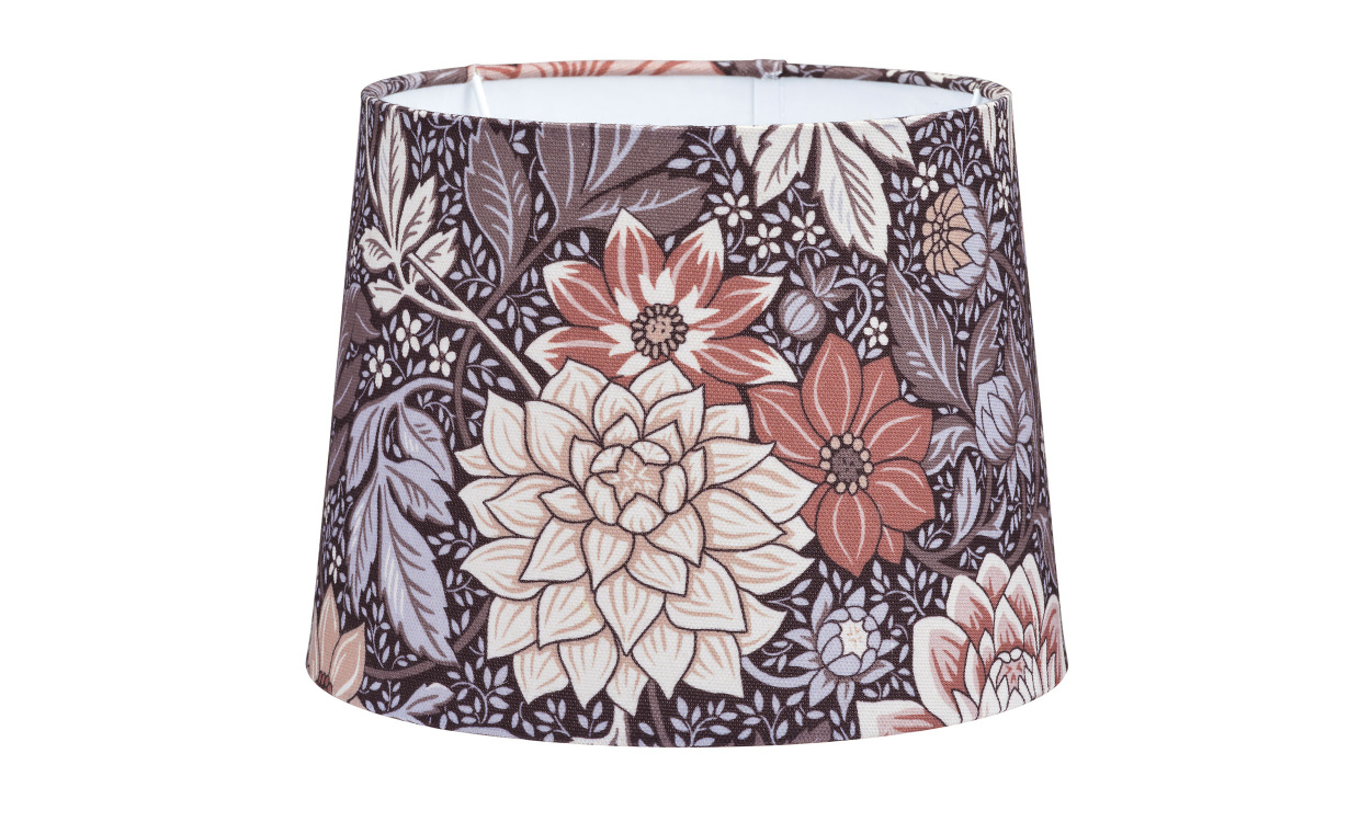 SOFIA Lampskrm 20cm Dahlia Brun i gruppen Belysning / Tillbehr / Lampskrmar hos SoffaDirekt.se (420-7689)