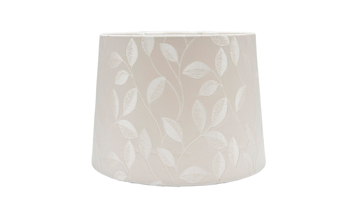 SOFIA Lampskrm 20 cm Mnstrad Beige i gruppen Belysning / Tillbehr / Lampskrmar hos SoffaDirekt.se (420-806)