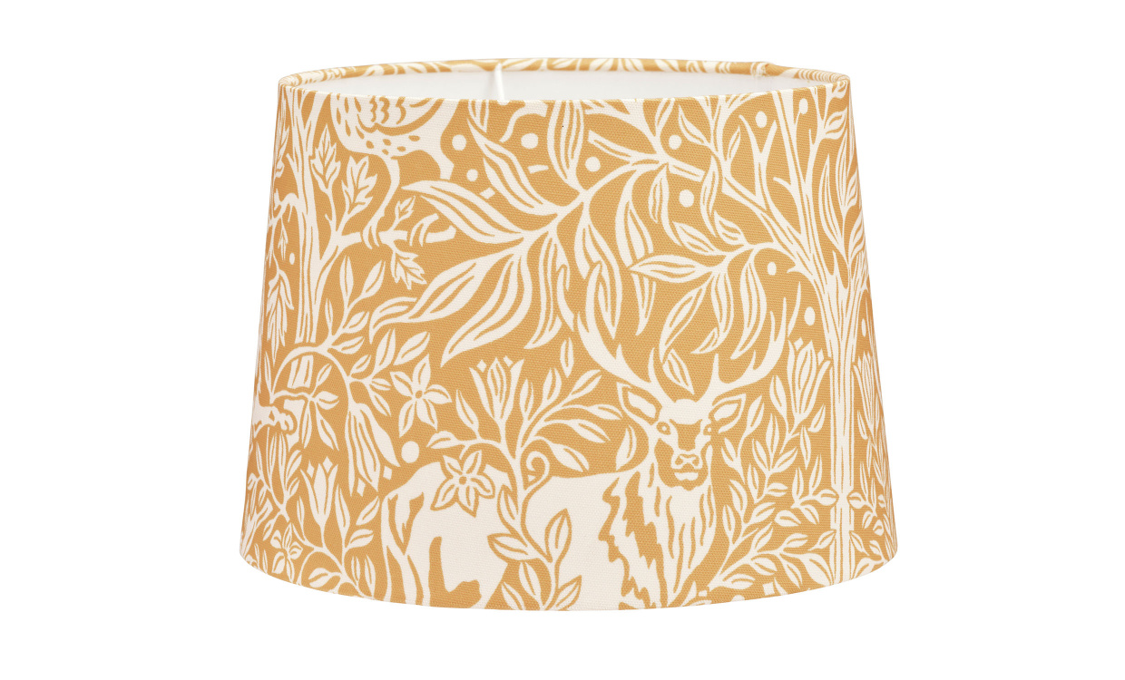 SOFIA Lampskrm 25cm Gul i gruppen Belysning / Tillbehr / Lampskrmar hos SoffaDirekt.se (425-2048)