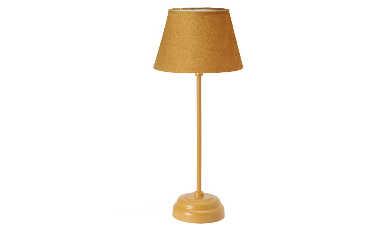 LOTTIE Bordslampa 57cm Gul i gruppen Belysning / Lampor / Bordslampor hos SoffaDirekt.se (4344502-316)