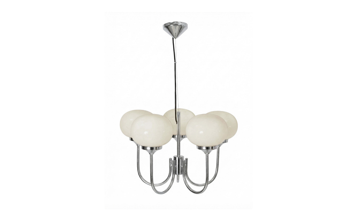 ELSY Taklampa H36cm Vit/Krom i gruppen Belysning / Lampor / Taklampor hos SoffaDirekt.se (436-35-WH)