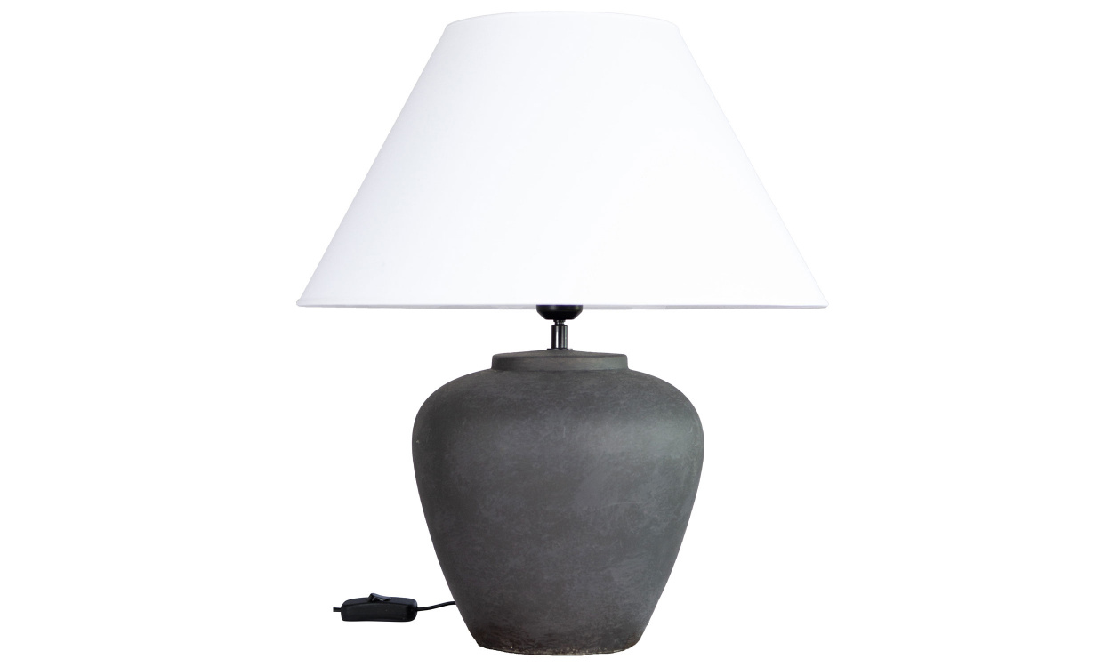LILLY Bordslampa Antracit 58cm i gruppen Belysning / Lampor / Bordslampor hos SoffaDirekt.se (4603703-L002)