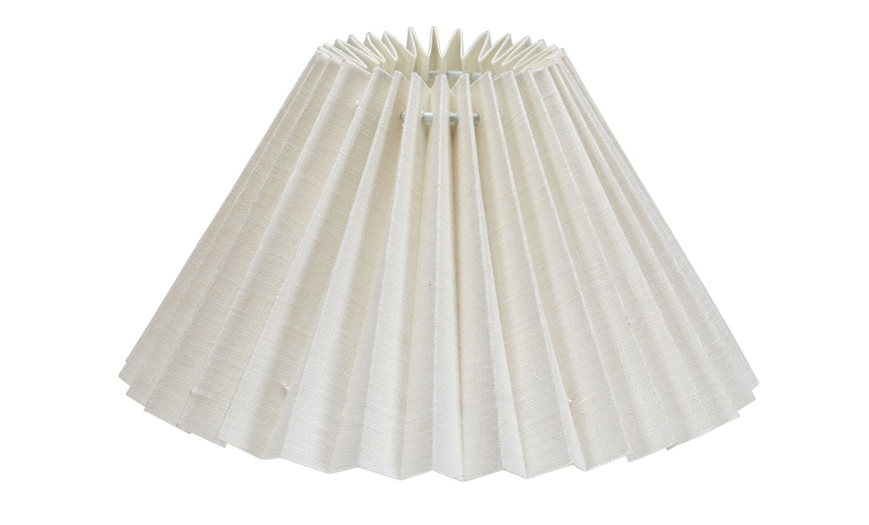 INES Lampskrm 25cm Offwhite i gruppen Belysning / Tillbehr / Lampskrmar hos SoffaDirekt.se (4625-2701)
