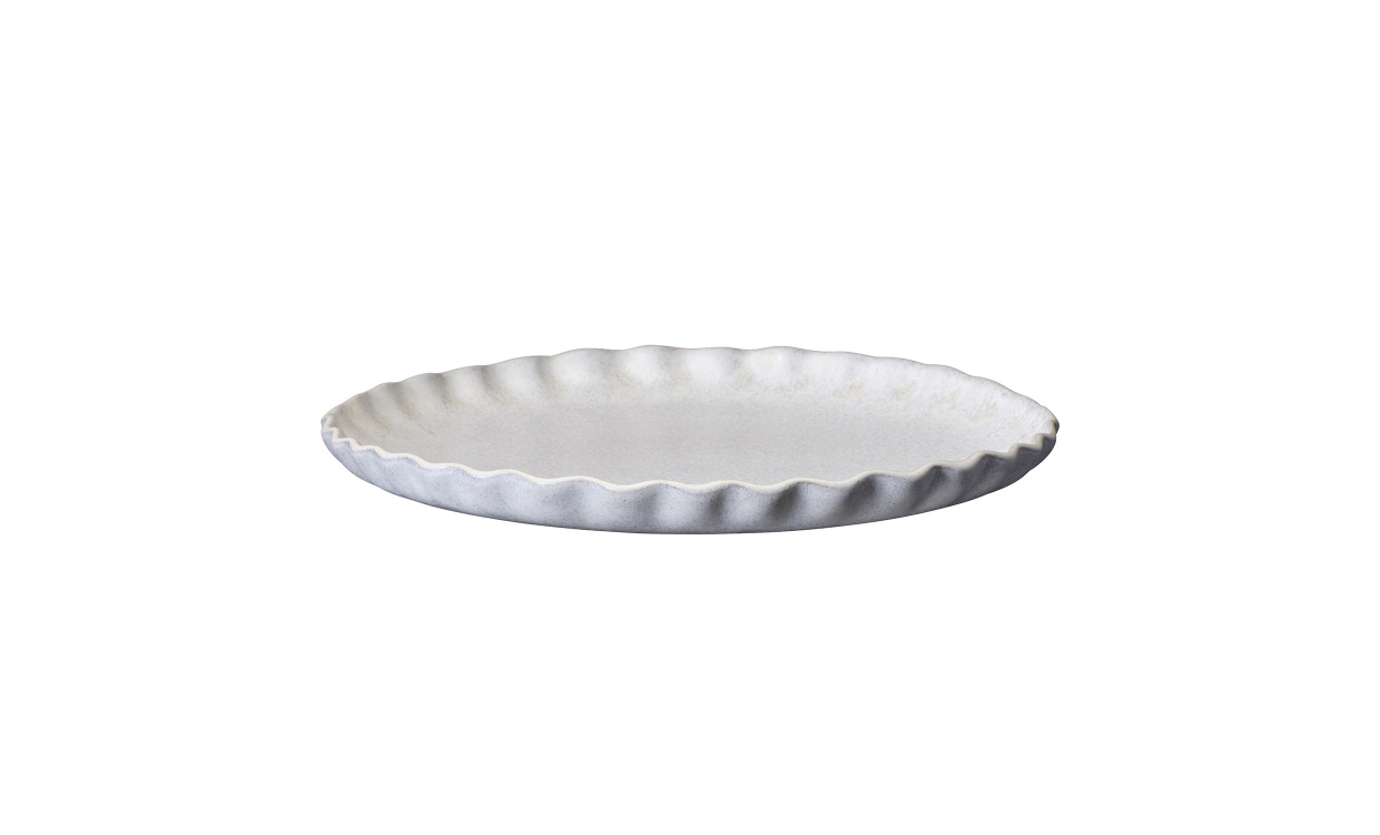LEONOR Tallrik 28cm OffWhite i gruppen Kk / Dukning & Servering hos SoffaDirekt.se (47612)