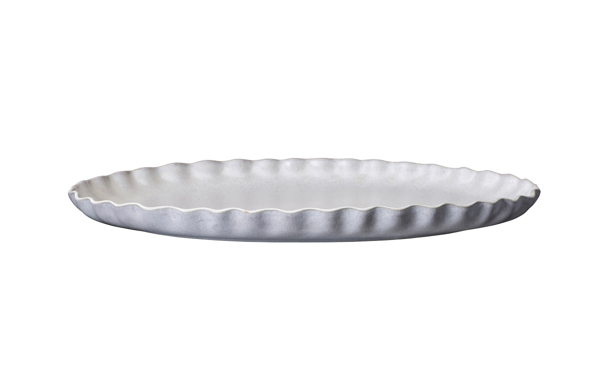 LEONOR Fat Oval OffWhite i gruppen Kk & Servering / Dukning & Servering hos SoffaDirekt.se (47616)