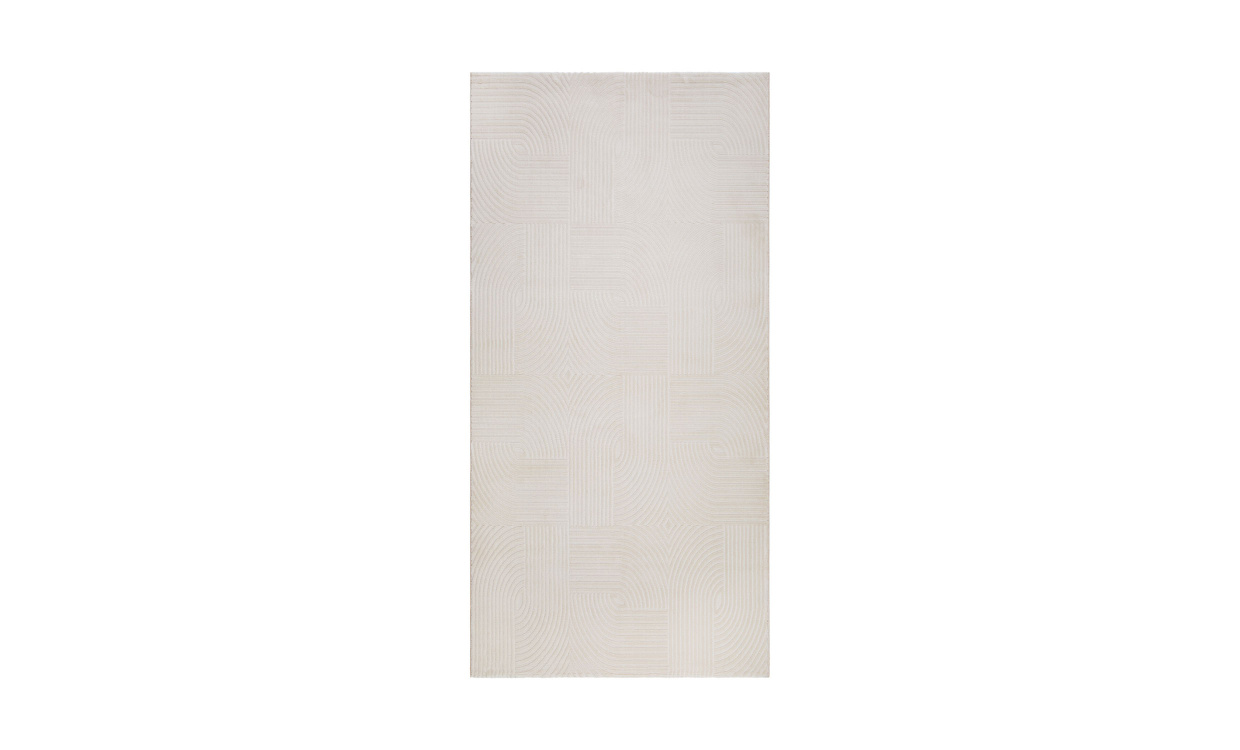 NAGOYA Matta Creme 80x250 i gruppen Mattor & Textil / Mattor / Wiltonmattor hos SoffaDirekt.se (47801)