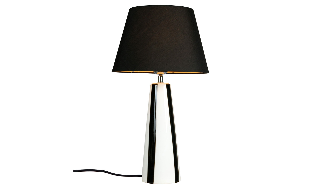 LEYA Bordslampa Svart/Vit i gruppen Belysning / Lampor / Bordslampor hos SoffaDirekt.se (501-054-191)