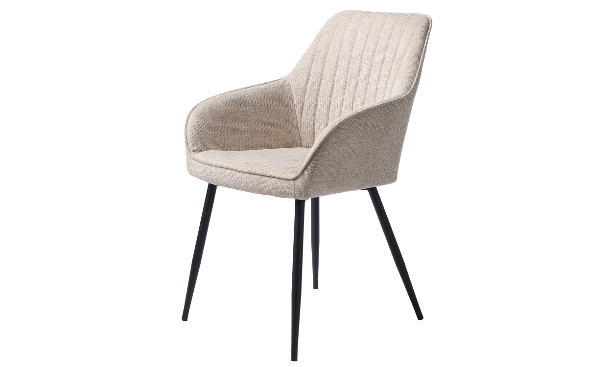 NIMO Stol Randig Sand i gruppen Matplats / Sittmbler / Stolar hos SoffaDirekt.se (50790000)
