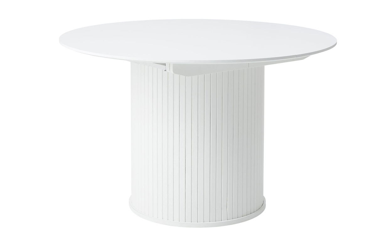 UNO Matbord 120-167 Vit i gruppen Matplats / Bord / Matbord hos SoffaDirekt.se (51483050)