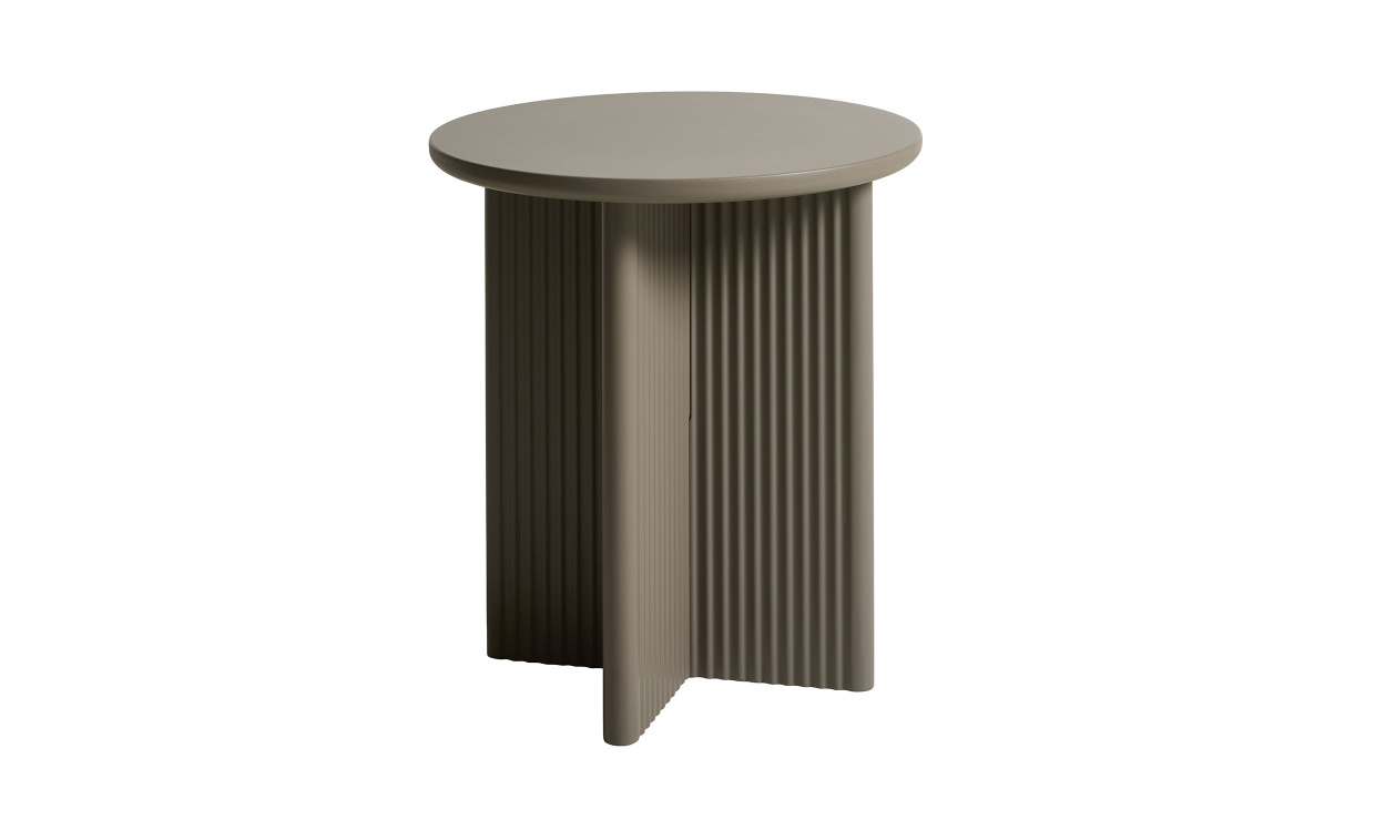 PIM Sidobord D50 Taupe i gruppen Vardagsrum hos SoffaDirekt.se (51636000)