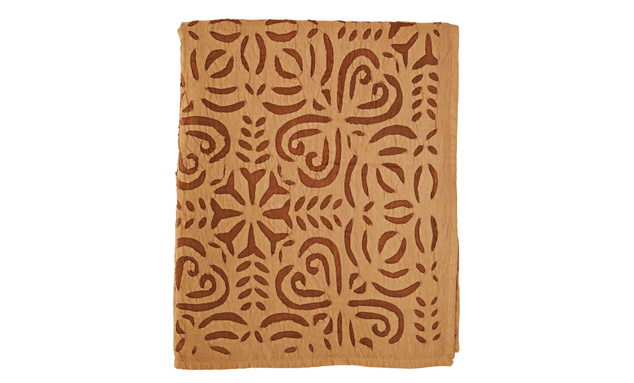 HANDMADE Pld Rost i gruppen Mattor & Textil / Pldar hos SoffaDirekt.se (524-2019)