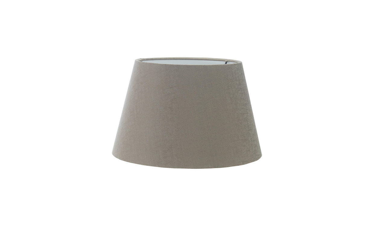 HANNA Lampskrm Mink Brun 26cm i gruppen Belysning / Tillbehr / Lampskrmar hos SoffaDirekt.se (526-8077)