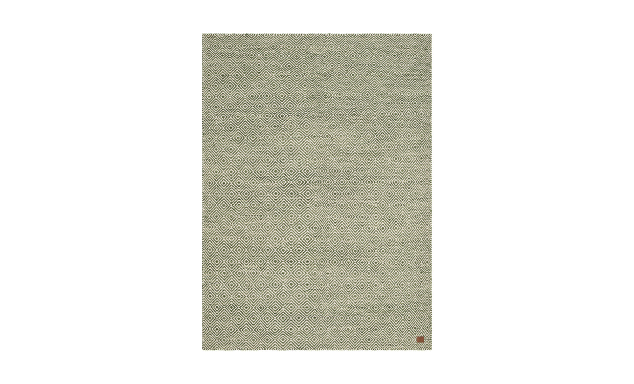 DIAMANT Ullmatta 160x230 Smaragdgrn i gruppen Mattor & Textil / Mattor / Ullmattor & Rllakan hos SoffaDirekt.se (52843)