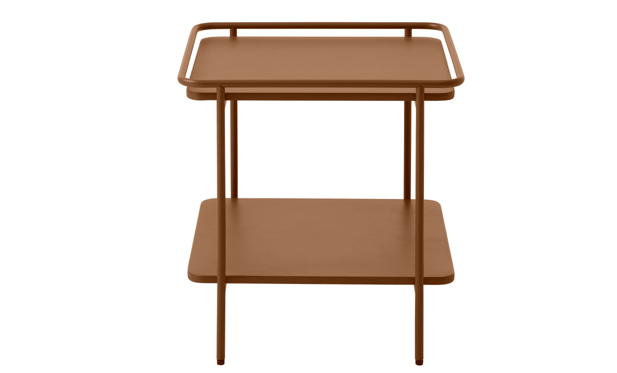 MINNA Sidobord 45x45 Rost i gruppen Vardagsrum / Soffbord / Sidobord hos SoffaDirekt.se (54880000)