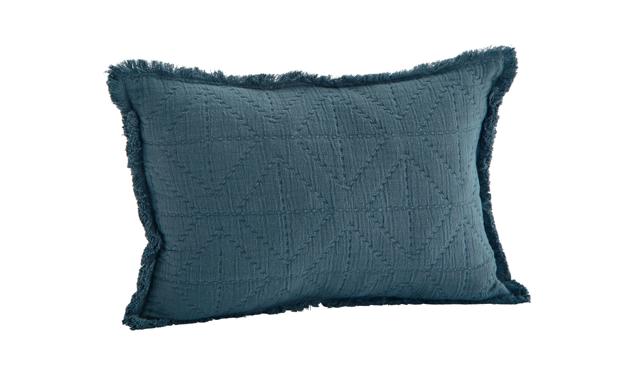 CUSHION Kuddfodral 30x45 Bl i gruppen Mattor & Textil / Prydnadskuddar / Kuddfodral hos SoffaDirekt.se (55-8960TPR)