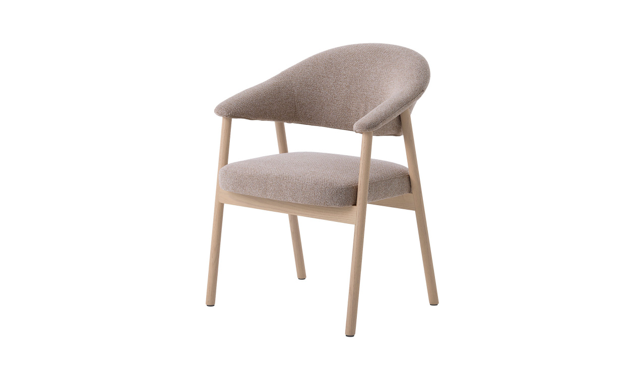 STORM Stol Vitpigmenterad/Beige i gruppen Matplats / Sittmöbler / Stolar hos SoffaDirekt.se (56160301)