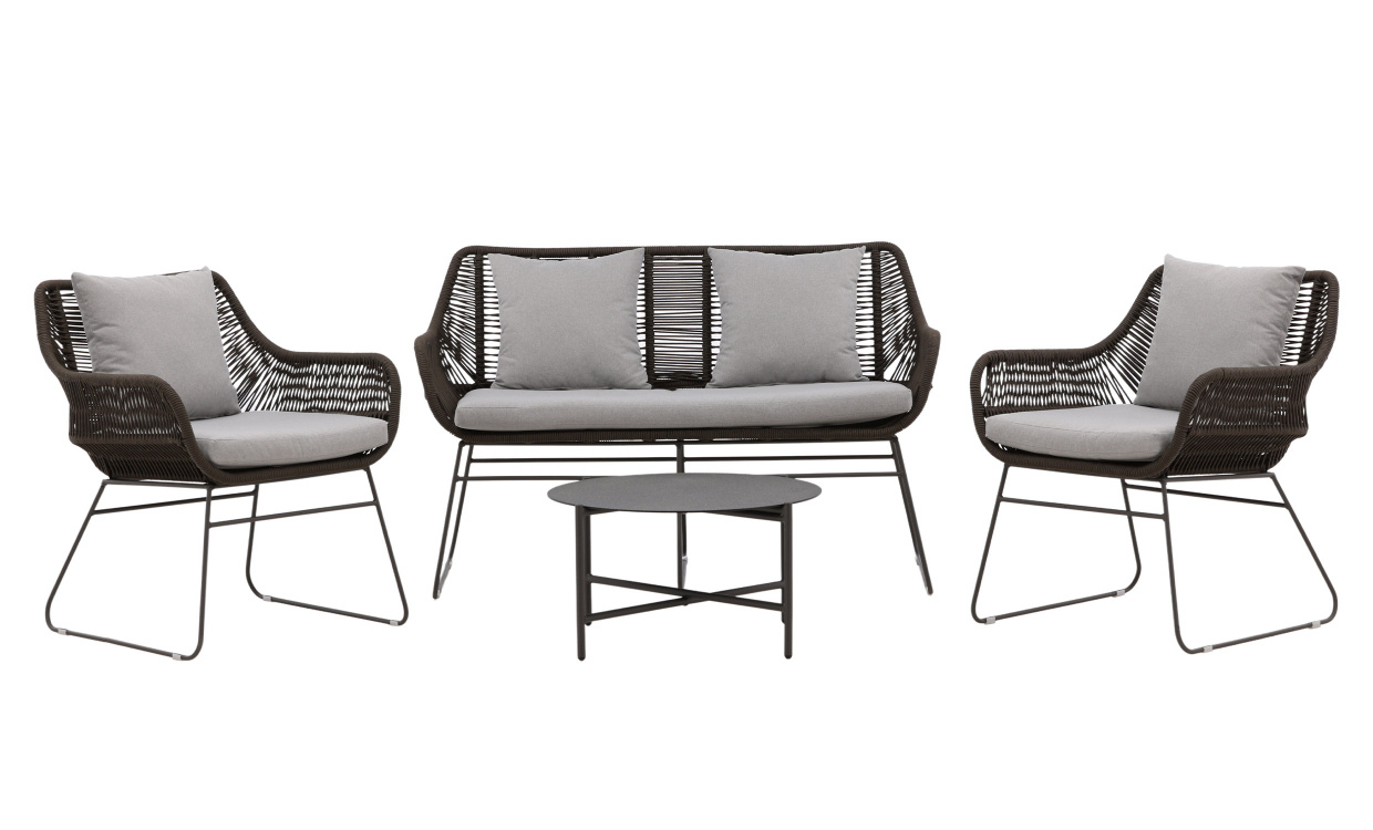 ALVE Loungegrupp Gr/Brun i gruppen Utembler / Trdgrdssoffor hos SoffaDirekt.se (6071-002)