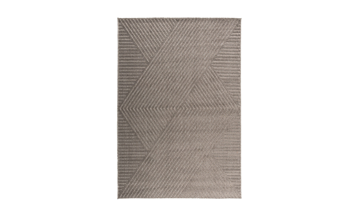 AIDA Matta 160x230 Brun i gruppen Mattor & Textil / Mattor / Ryamattor hos SoffaDirekt.se (61245-103)