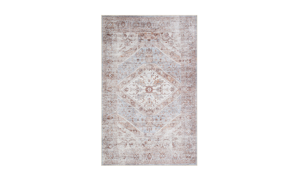 MILAS Matta 240x340 Creme/Bl i gruppen Mattor & Textil / Mattor / Orientaliska Mattor hos SoffaDirekt.se (61333)