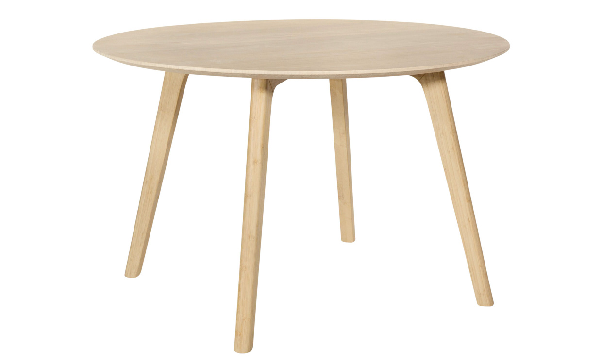 ELVO Matbord 120 Natur i gruppen Matplats / Bord / Matbord / Runt matbord hos SoffaDirekt.se (6166002)