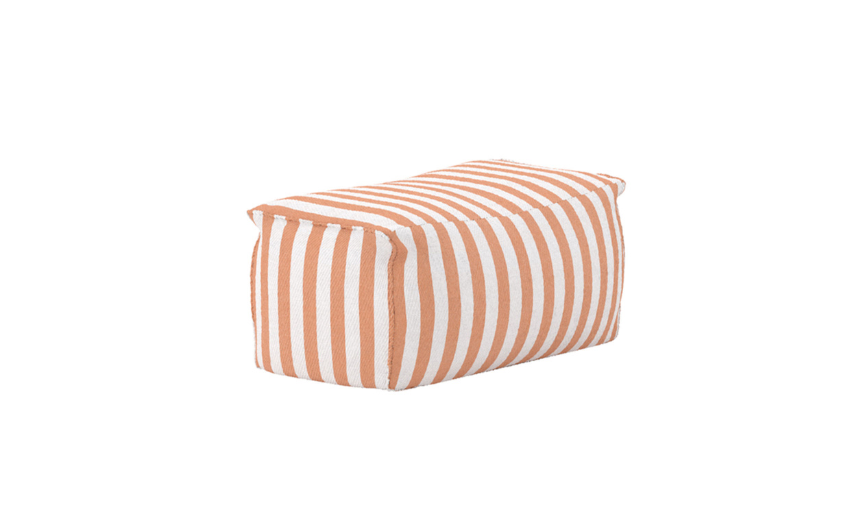 DINO Puff Vit/Peach i gruppen Utemöbler / Sittmöbler / Solstolar hos SoffaDirekt.se (6172-888)