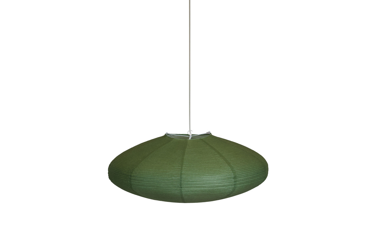 YUNI Taksk�rm 58cm Gr�n i gruppen Belysning / Lampor / Lampsk�rmar hos SoffaDirekt.se (6177)
