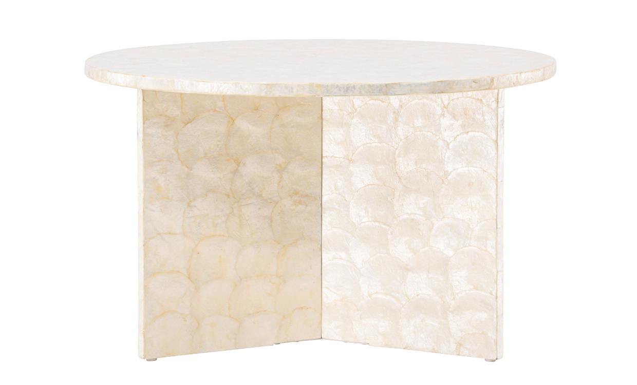 CLAUDIO Soffbord 70 Beige i gruppen Vardagsrum / Soffbord hos SoffaDirekt.se (61815-111)