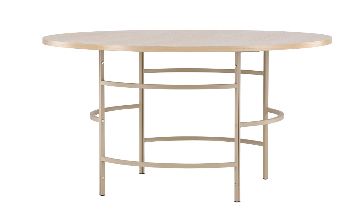 JISELLE Matbord 140 Vitputsad i gruppen Matplats / Bord / Matbord hos SoffaDirekt.se (62031-112)