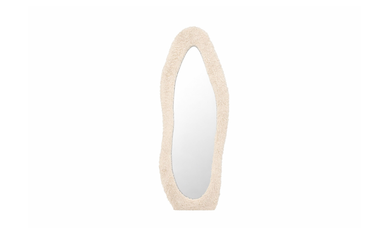 MILO Spegel H160 Beige i gruppen Dekoration / Speglar hos SoffaDirekt.se (62367-102)