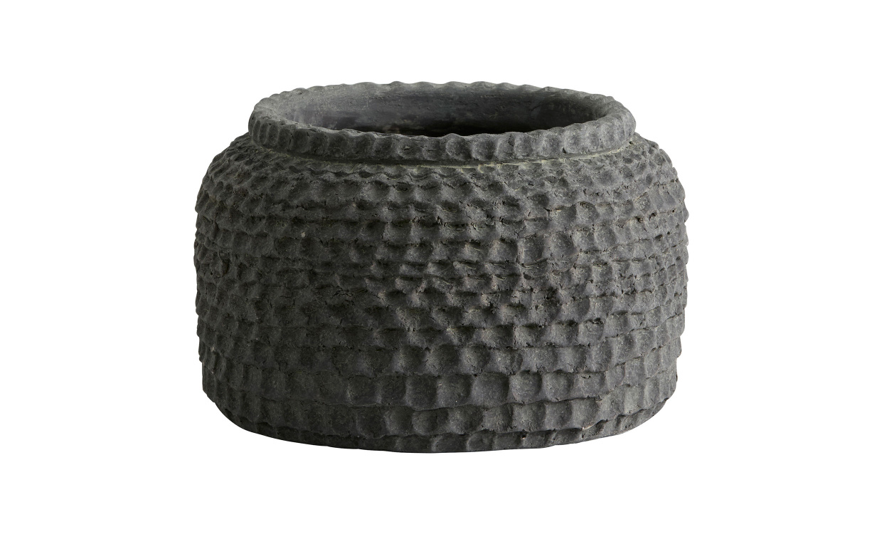 AOBA Kruka M Cement Gr� i gruppen Dekoration / Vaser och Krukor hos SoffaDirekt.se (6495)