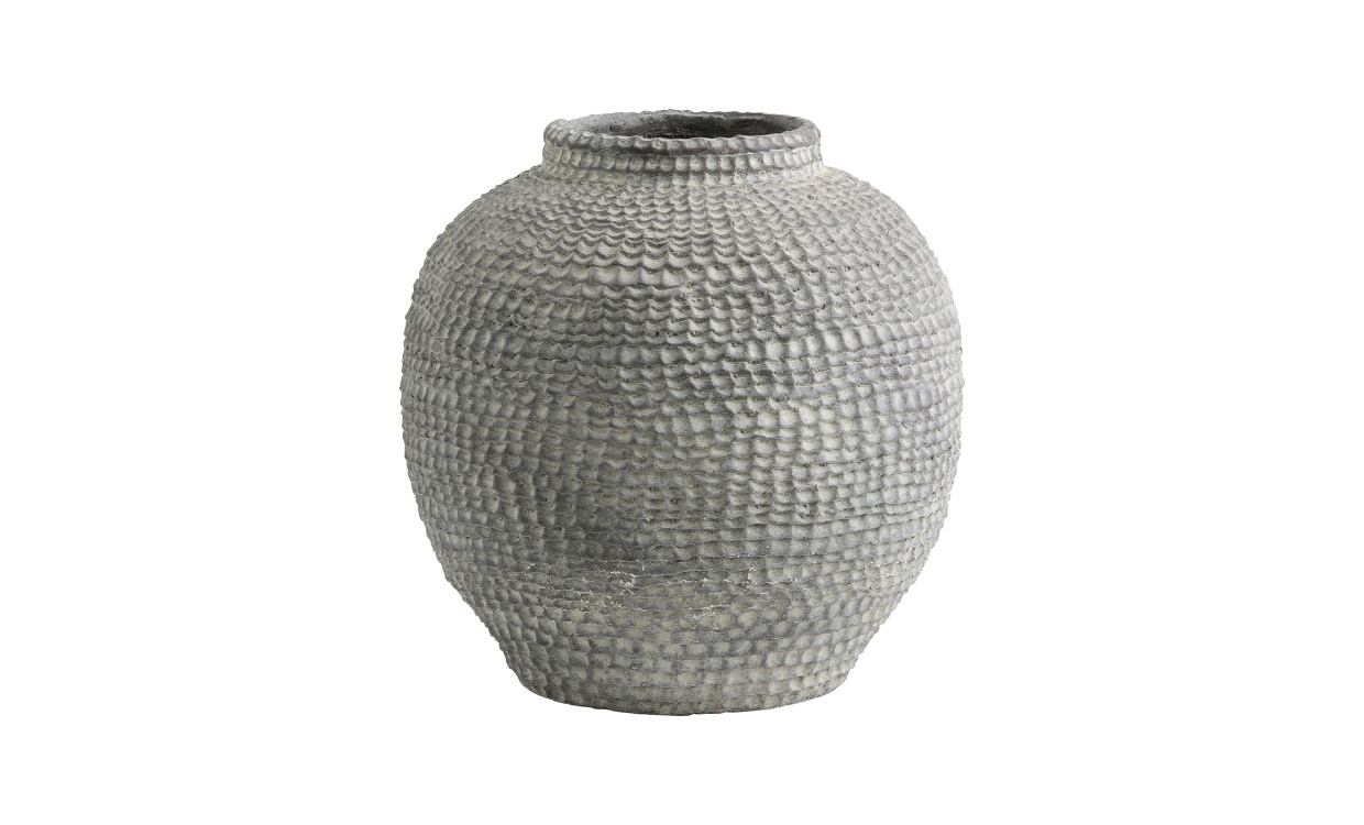 RUPA Kruka Cement Gr i gruppen Dekoration / Vaser och Krukor hos SoffaDirekt.se (6500-NORDAL)