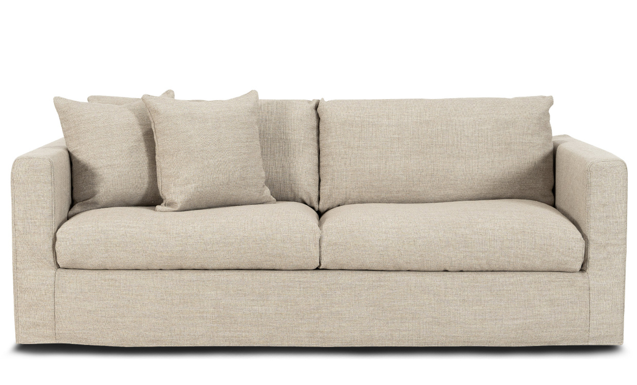 BRYCE 3-sitssoffa Sandbeige i gruppen Vardagsrum / Soffor / 3-sits soffor hos SoffaDirekt.se (653-BRY3S-LOX4)