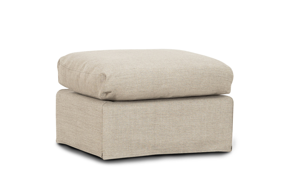 BRYCE Fotpall Sandbeige i gruppen Vardagsrum / Soffor / Fotpallar hos SoffaDirekt.se (653-BRYFS-LOX4)