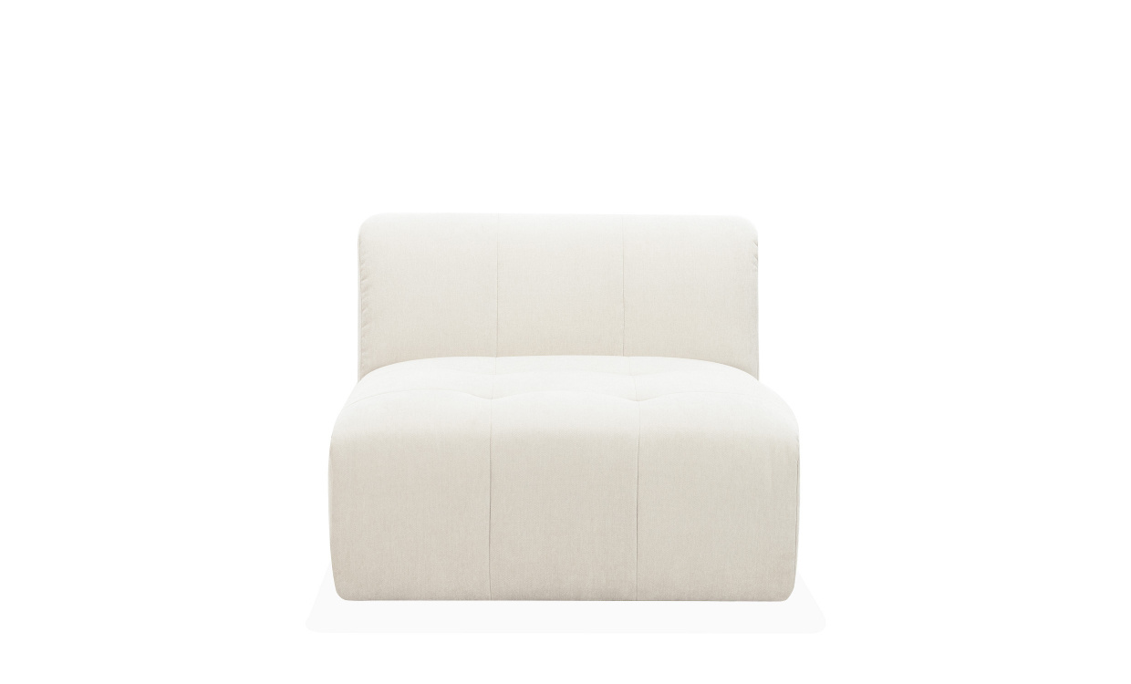 COCO Ftlj/Mittdel Offwhite i gruppen Vardagsrum / Soffor / Modulsoffor hos SoffaDirekt.se (656-COC-1S-FM130)
