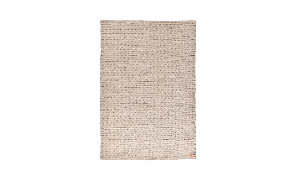 UNA Ullmatta 240x340 Beige i gruppen Mattor & Textil / Mattor / Ullmattor & R�llakan hos SoffaDirekt.se (6706-16)
