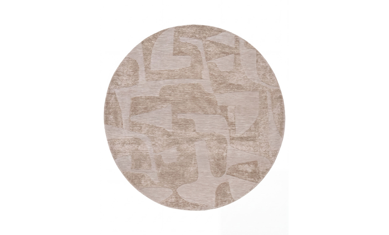 AURORA Matta D160 Beige i gruppen Mattor & Textil / Mattor hos SoffaDirekt.se (6709-16)