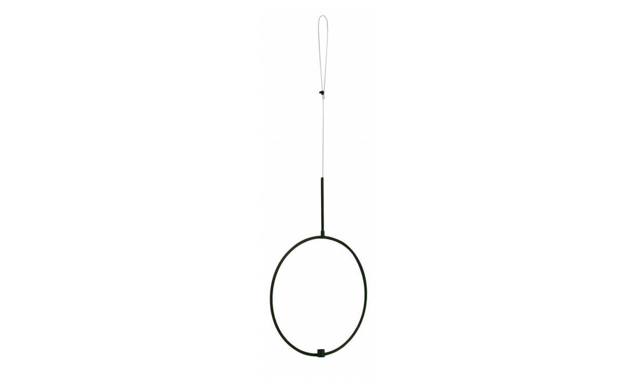 CIRCLE Ljusstake 42 Svart i gruppen Dekoration / Ljusstakar och Lyktor hos SoffaDirekt.se (67520)