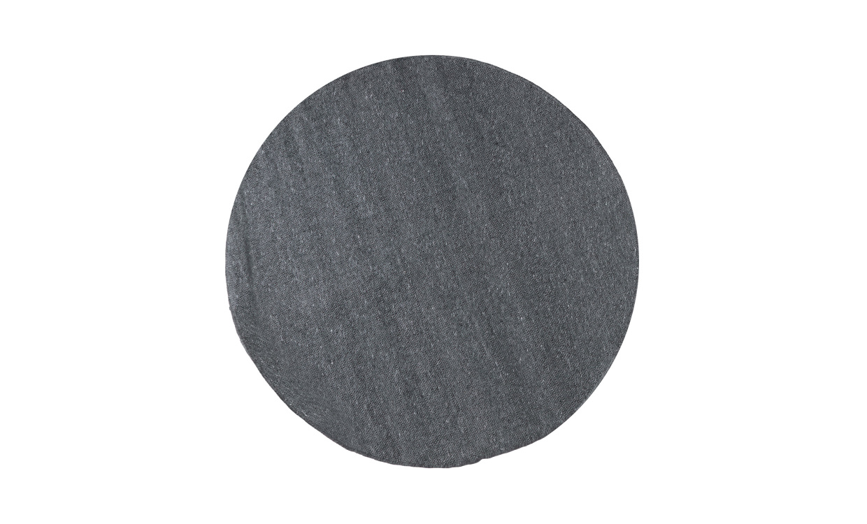 ZINGO Ullmatta D160 Antracit i gruppen Mattor & Textil / Mattor / Ullmattor & Röllakan hos SoffaDirekt.se (680-907)