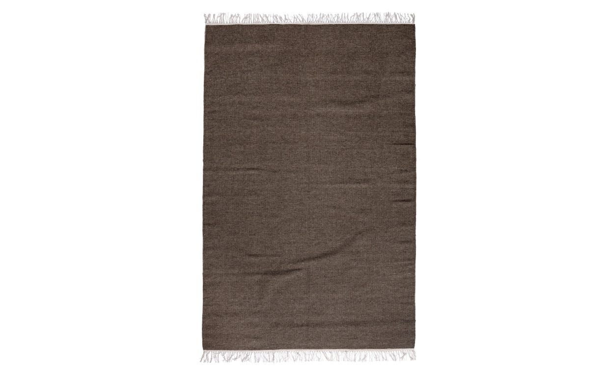 LILIAN Ullmatta 200x290 Brun i gruppen Mattor & Textil / Mattor / Ullmattor & Rllakan hos SoffaDirekt.se (691-55)
