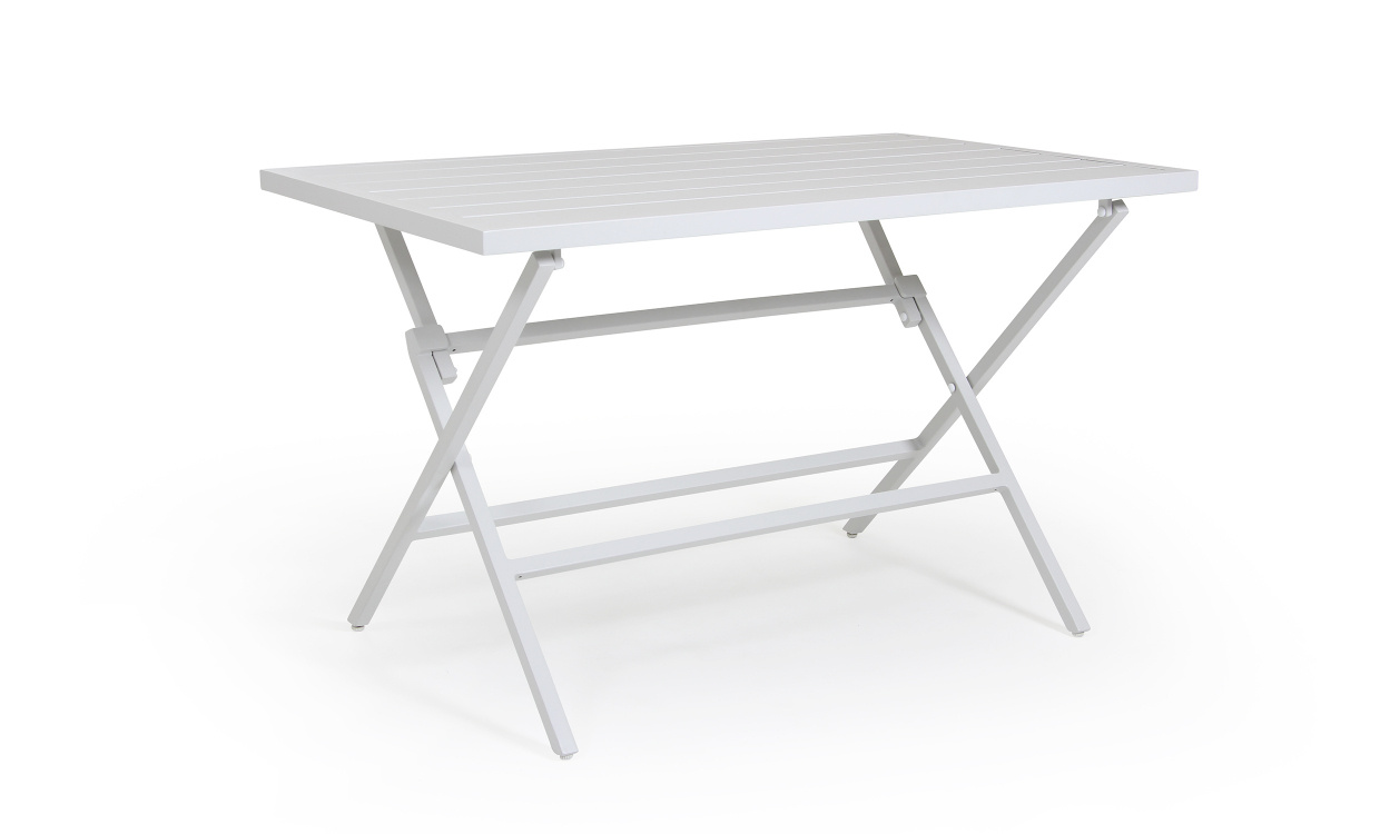 WILKIE Cafbord Fllbar 120x72 Vit i gruppen Utembler / Sittmbler / Solstolar hos SoffaDirekt.se (6935-05)