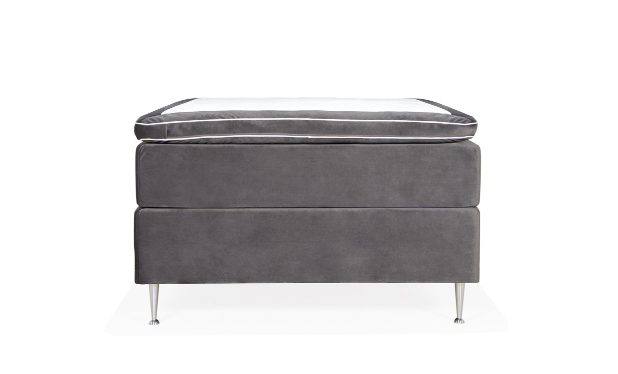 VRMD Premium Kontinentalsng 140x200 Velvet Mrkgr i gruppen Sovrum / Sngar / Sngar 140 hos SoffaDirekt.se (6M140200-SAL18)