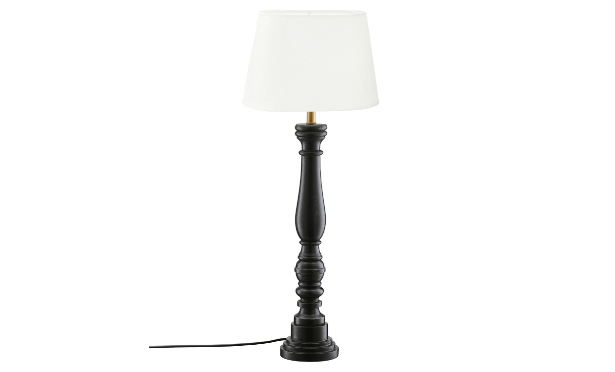 DORIS Bordslampa 64cm Svart i gruppen Belysning / Lampor / Bordslampor hos SoffaDirekt.se (70053-2704)