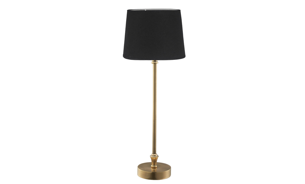 LIAM Bordslampa 59cm Guld/Svart i gruppen Belysning / Lampor / Bordslampor hos SoffaDirekt.se (71002-420FR09)
