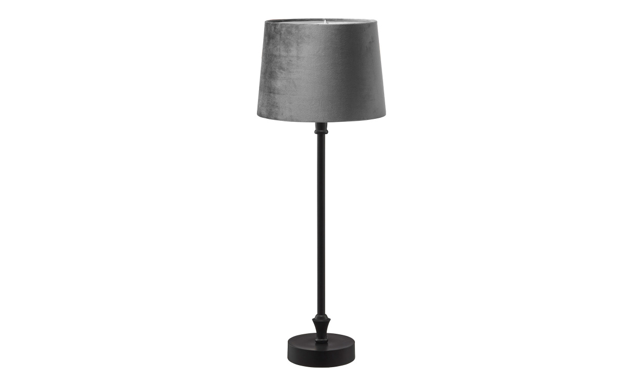 LIAM Bordslampa 59cm Svart/Gr i gruppen Belysning / Lampor / Bordslampor hos SoffaDirekt.se (71003-420-311)