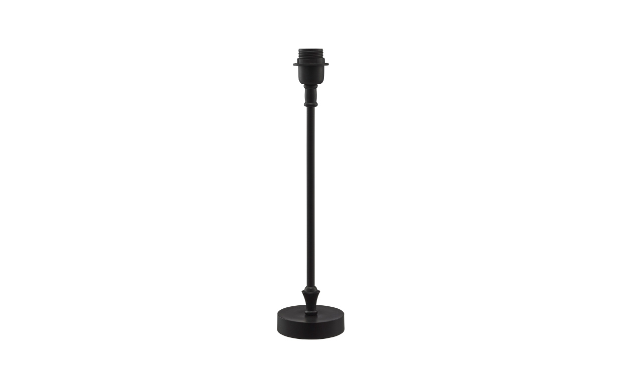 LIAM Lampfot 46 cm Svart i gruppen Belysning / Lampor / Lampftter hos SoffaDirekt.se (71003)