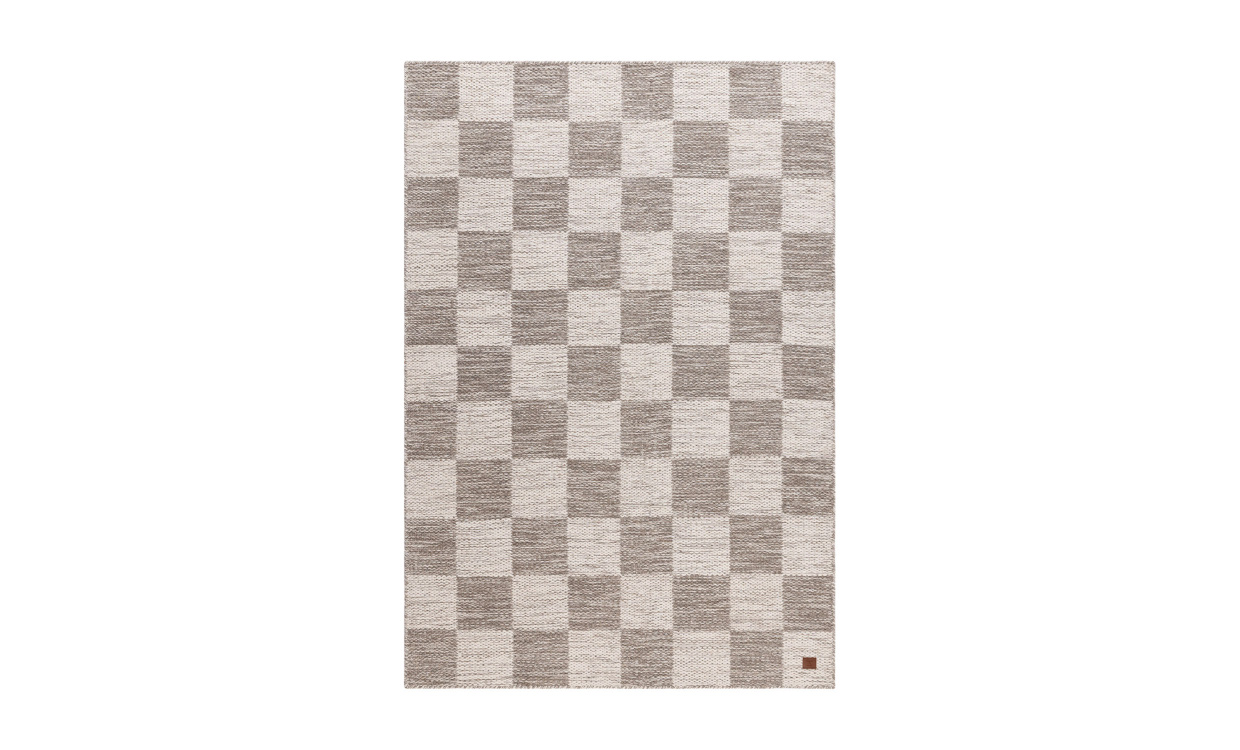 CHECK Ullmatta 200x300 Gr i gruppen Mattor & Textil / Mattor / Ullmattor & Rllakan hos SoffaDirekt.se (71073)