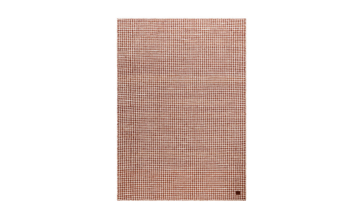 KARO Ullmatta 160x230 Terracotta i gruppen Mattor & Textil / Mattor / Ullmattor & Rllakan hos SoffaDirekt.se (71608)