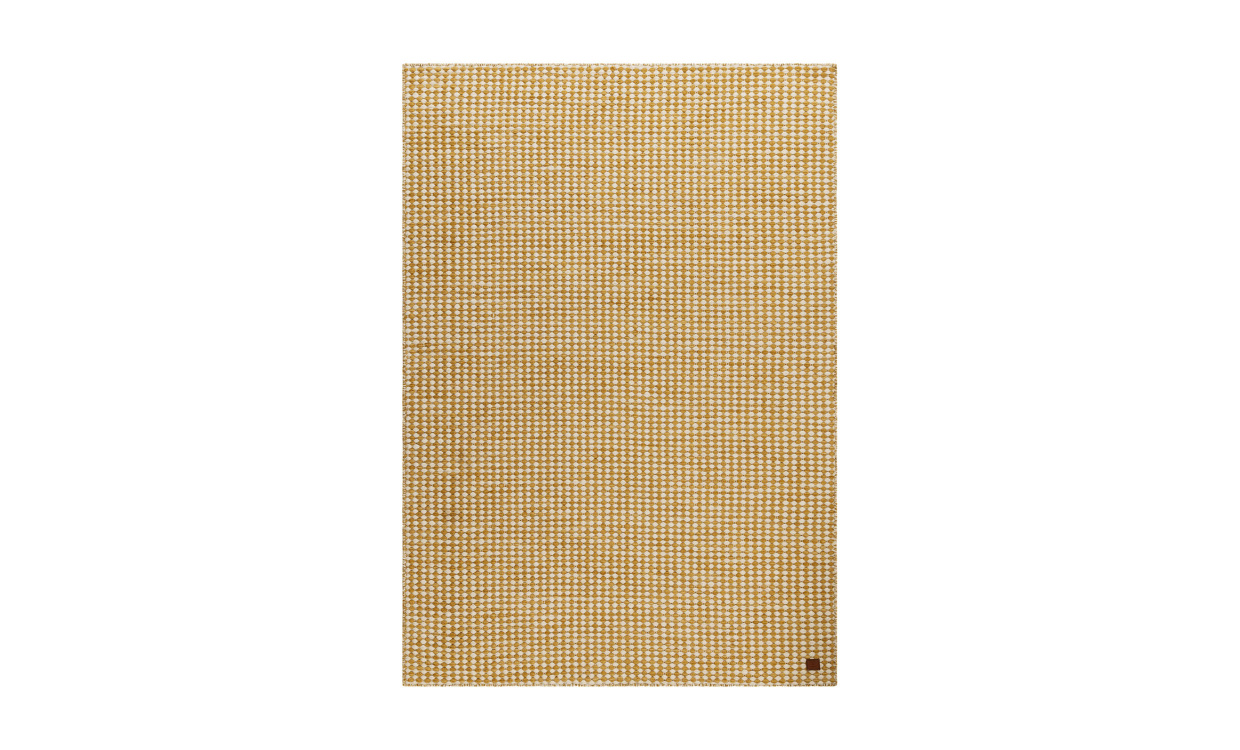 KARO Ullmatta 200x300 Ockragul i gruppen Mattor & Textil / Mattor / Ullmattor & Rllakan hos SoffaDirekt.se (71790)
