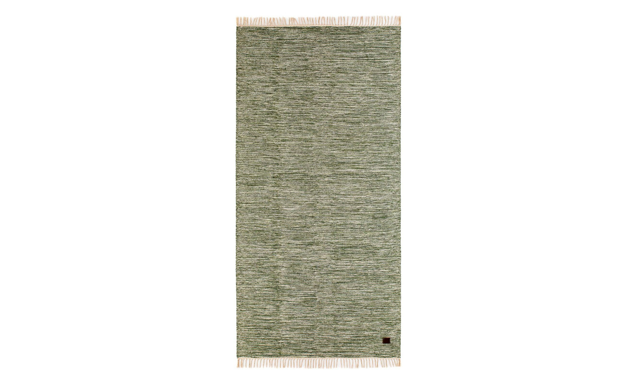 SIGNE Matta 75x180 Grn i gruppen Mattor & Textil / Mattor / Bomullsmattor hos SoffaDirekt.se (73415)