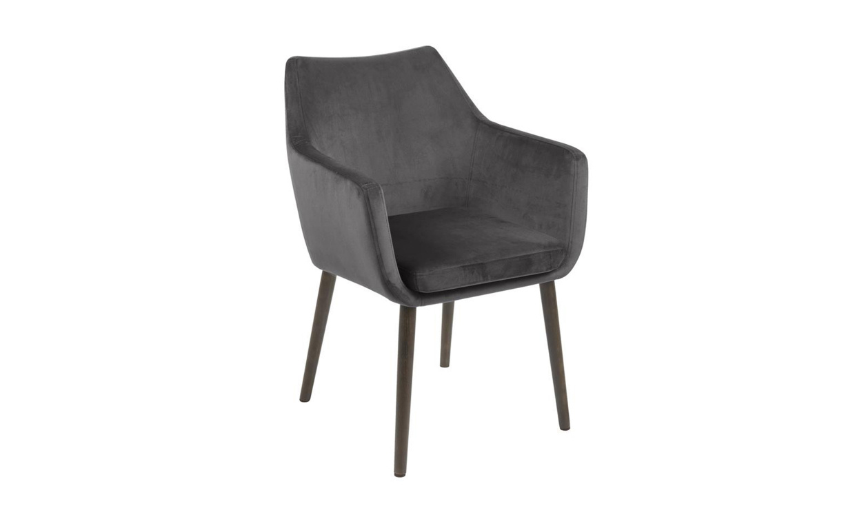 NORTHAM Stol Mrkgr i gruppen Matplats / Sittmbler / Stolar hos SoffaDirekt.se (74025)